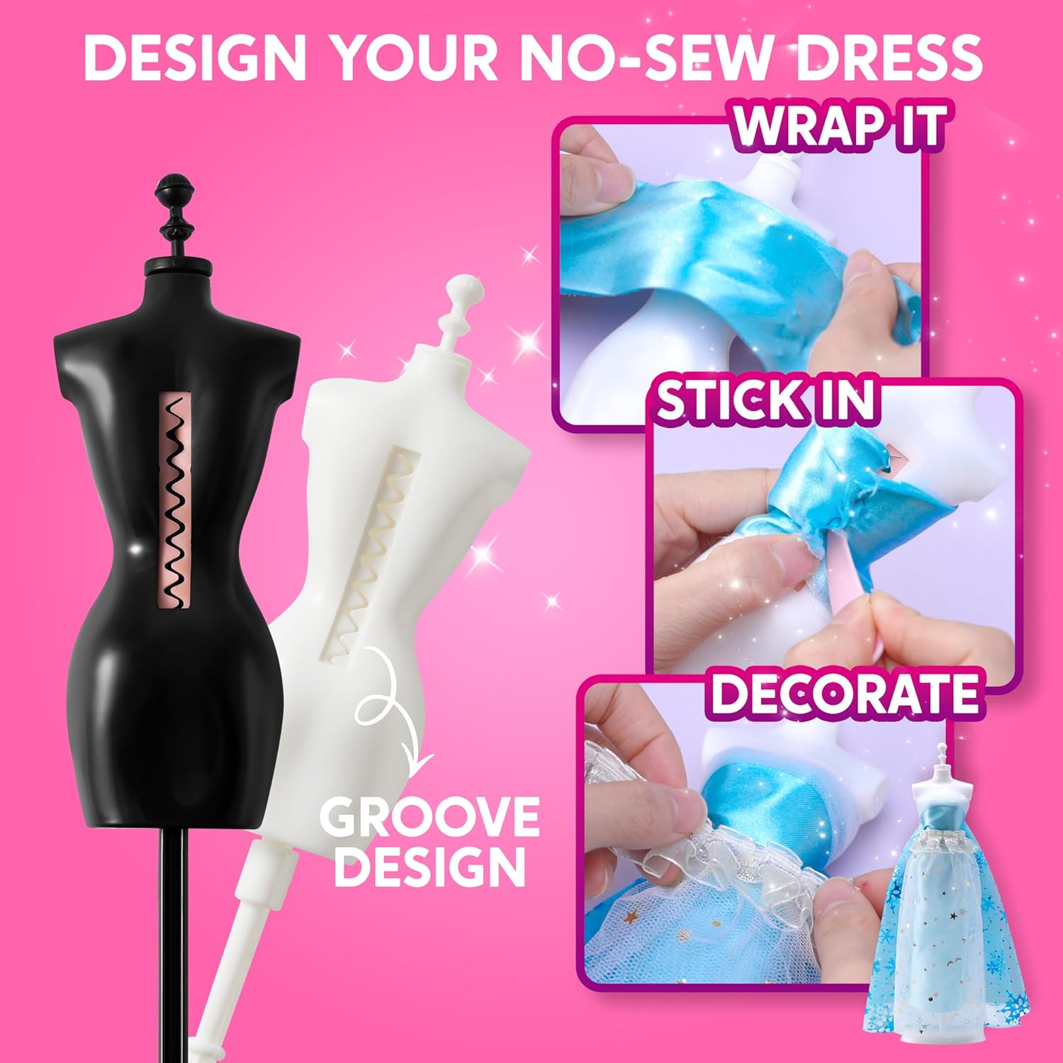 Thumbnail 3 de Klever Kits 400+PCS Fashion Design Set