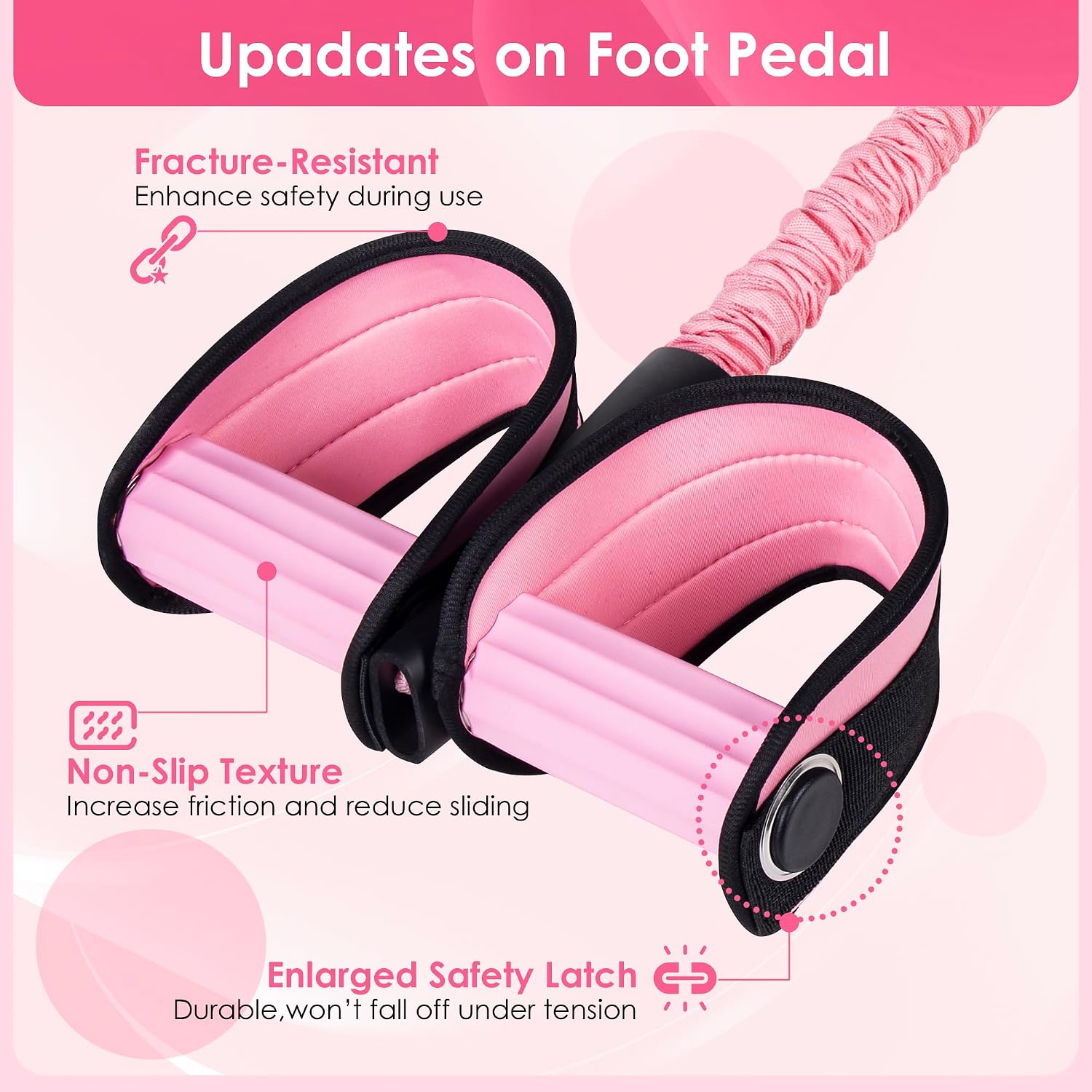 Detalle de Pedal Resistance Bands, Latex