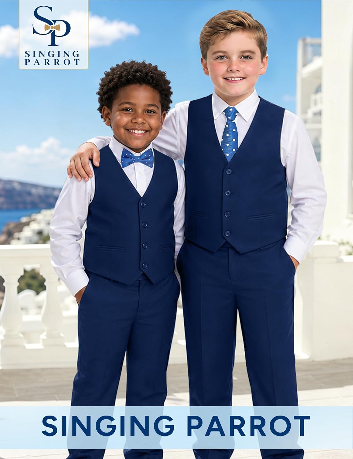Detalle 2 de Singing Parrot Boys’ Suit Set, 7-Piece