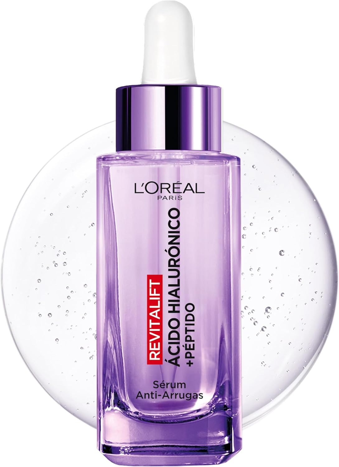Detalle de L'Oréal Paris Revitalift Filler Sérum Antiedad con Ácido Hialurónico 💧