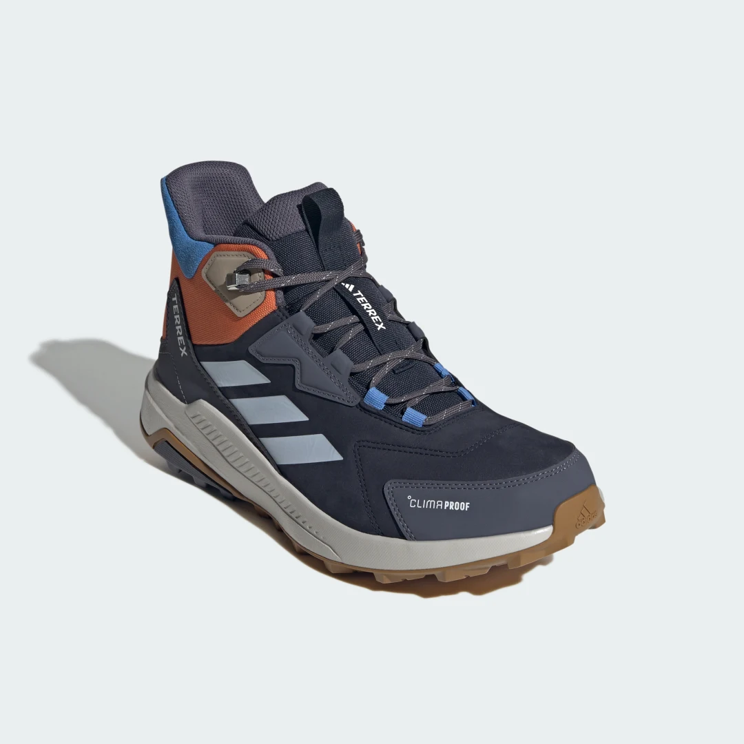 Detalle 2 de Adidas Terrex Anylander Leather Mid Climaproof: Zapatilla de senderismo con corte medio en cuero