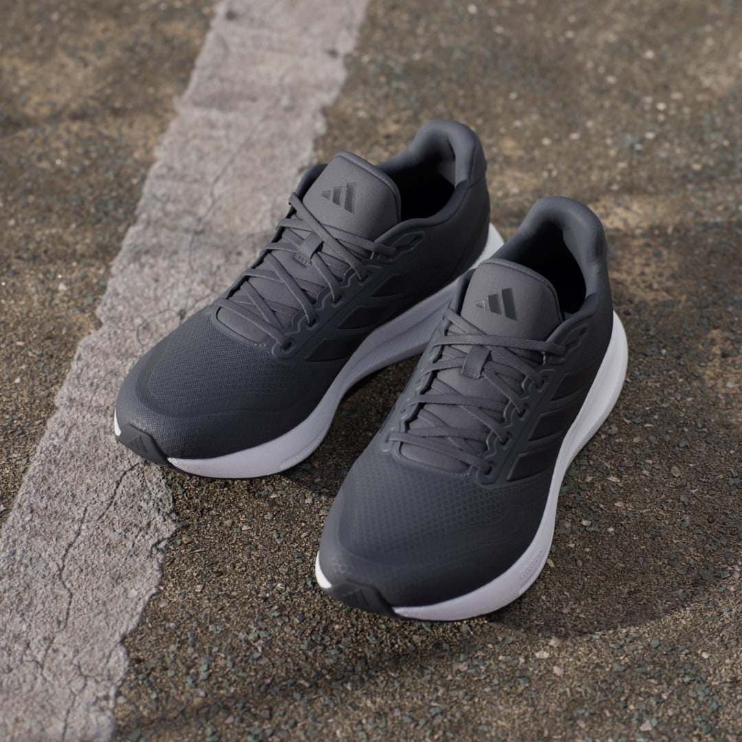 Detalle 2 de Zapatilla Runfalcon 5 Running de Adidas - gris