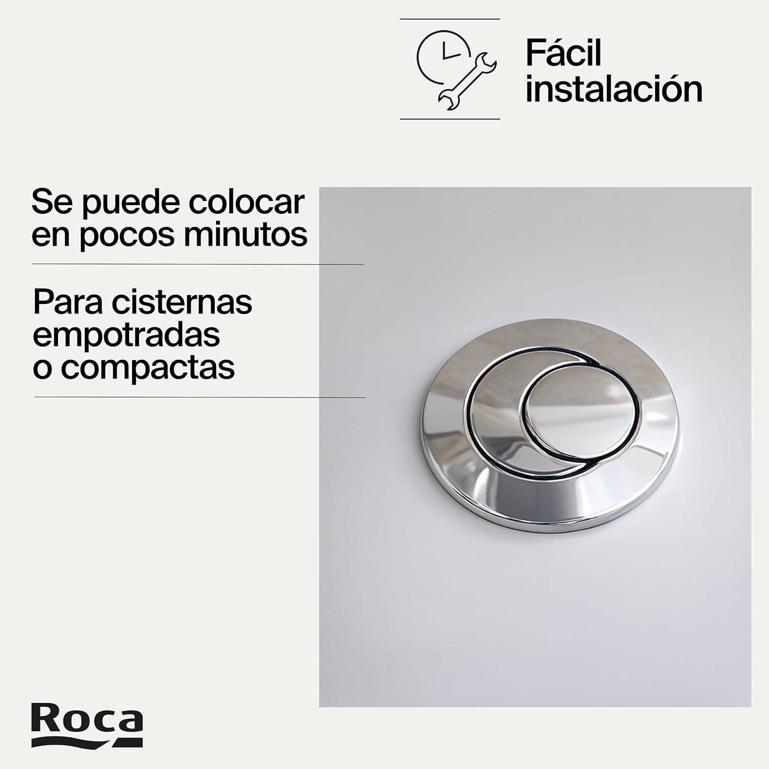 Thumbnail 3 de Roca AH0001800R Pulsador Doble