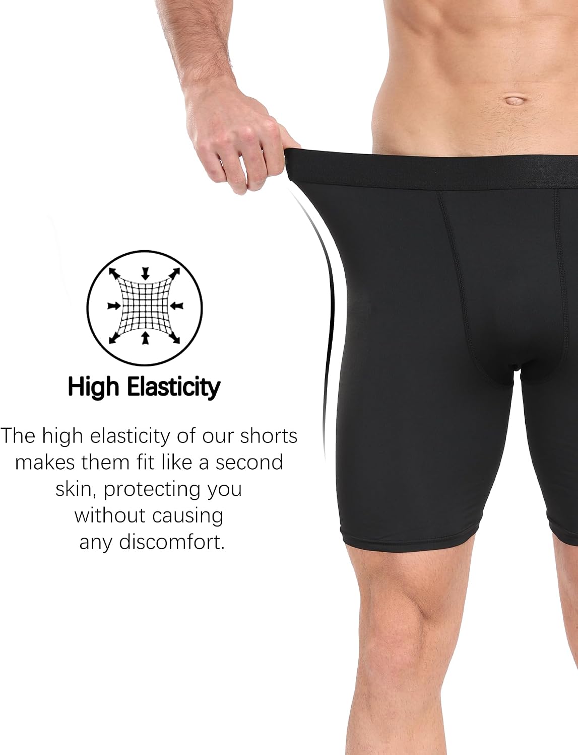 Detalle 2 de HovSiyla Compression Shorts for Men