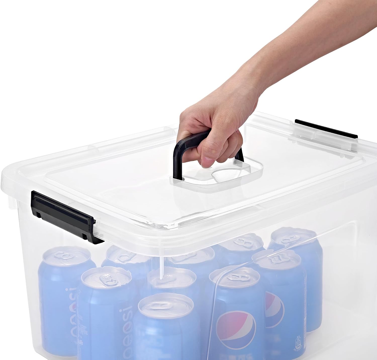Thumbnail 3 de JUJIAJIA 19 Quart Storage Bins 6-Pack