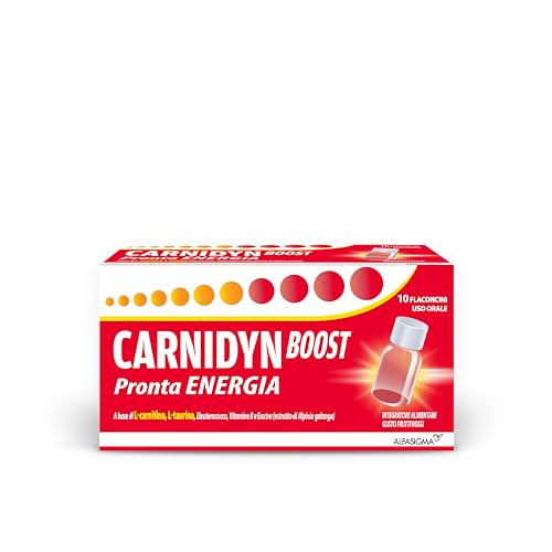 Detalle de Carnidyn Boost: integratore energetico senza caffeina, personalità pratica per una spinta rapida