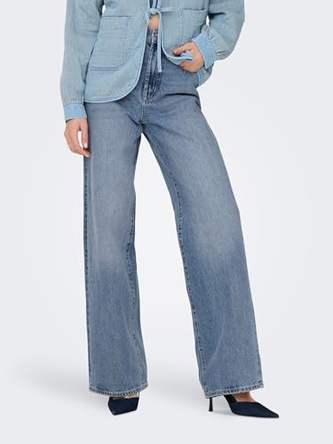 Detalle 2 de ONLY ONLHOPE EX HW Wide DNM ANA345 Jeans 25/32