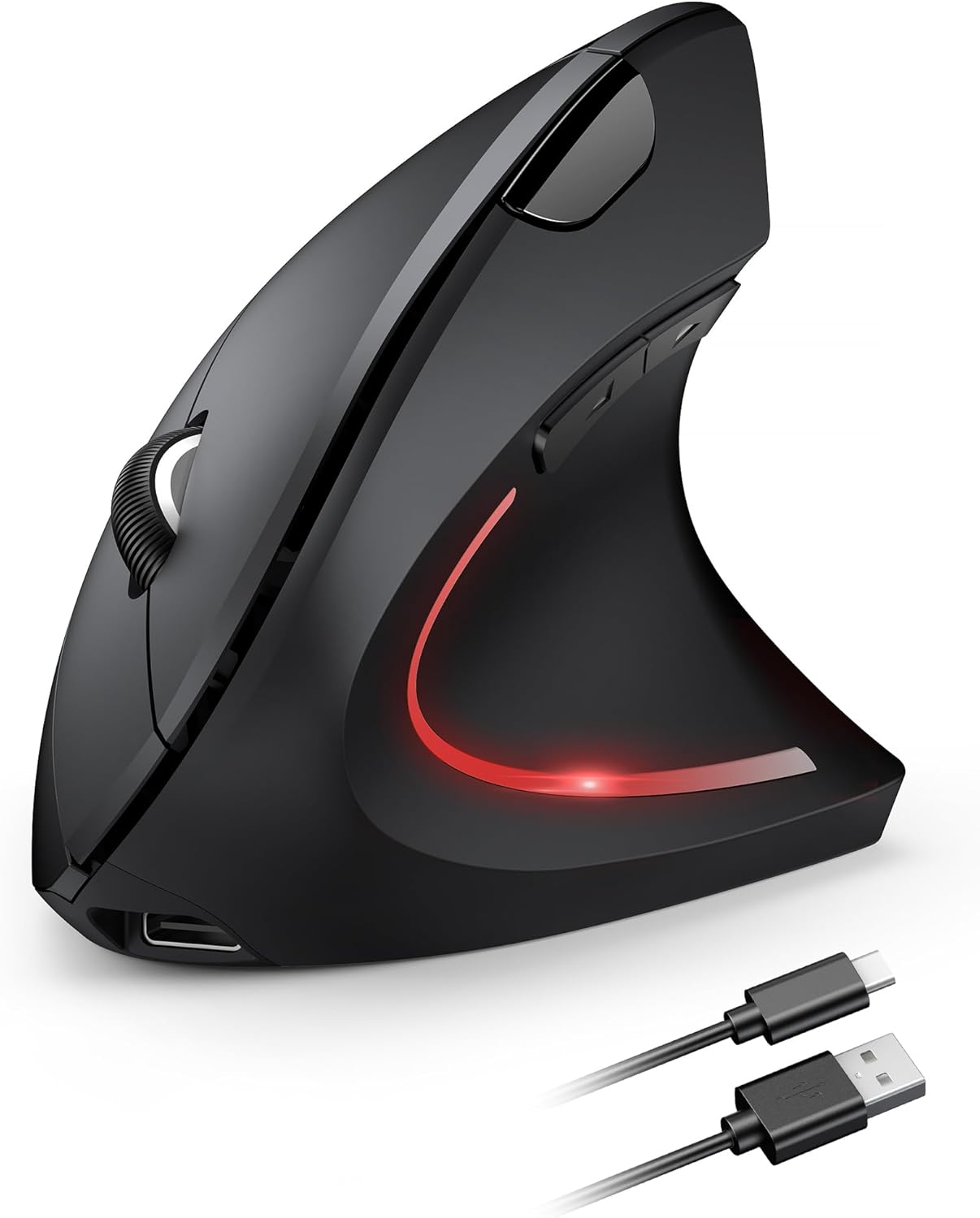 Detalle de TECKNET Ergonomic Vertical Mouse 4800 DPI