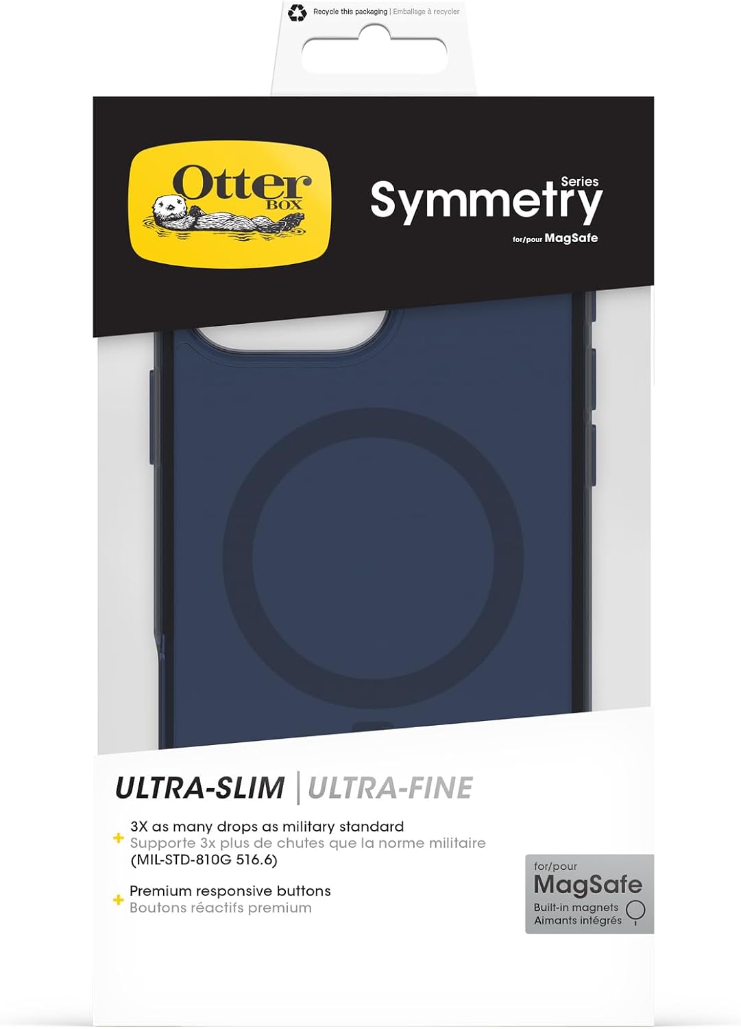 Thumbnail 4 de OtterBox Symmetry Series Clear MagSafe Case for iPhone 16 Pro Max