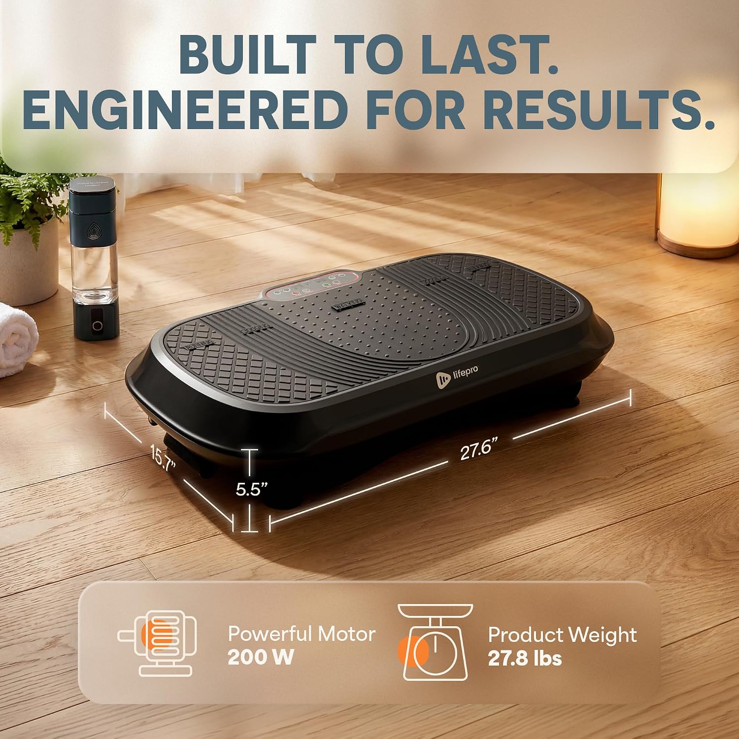 Thumbnail 6 de Lifepro LP-WVR-BLK Waver Vibration Plate, Dual-Action Motion, 99 Speeds