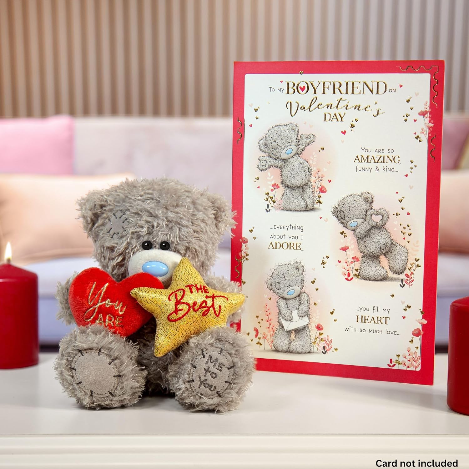 Detalle 2 de Me To You Tatty Teddy 'You Are The Best' 15cm Bear — Official Valentine's Day Collection