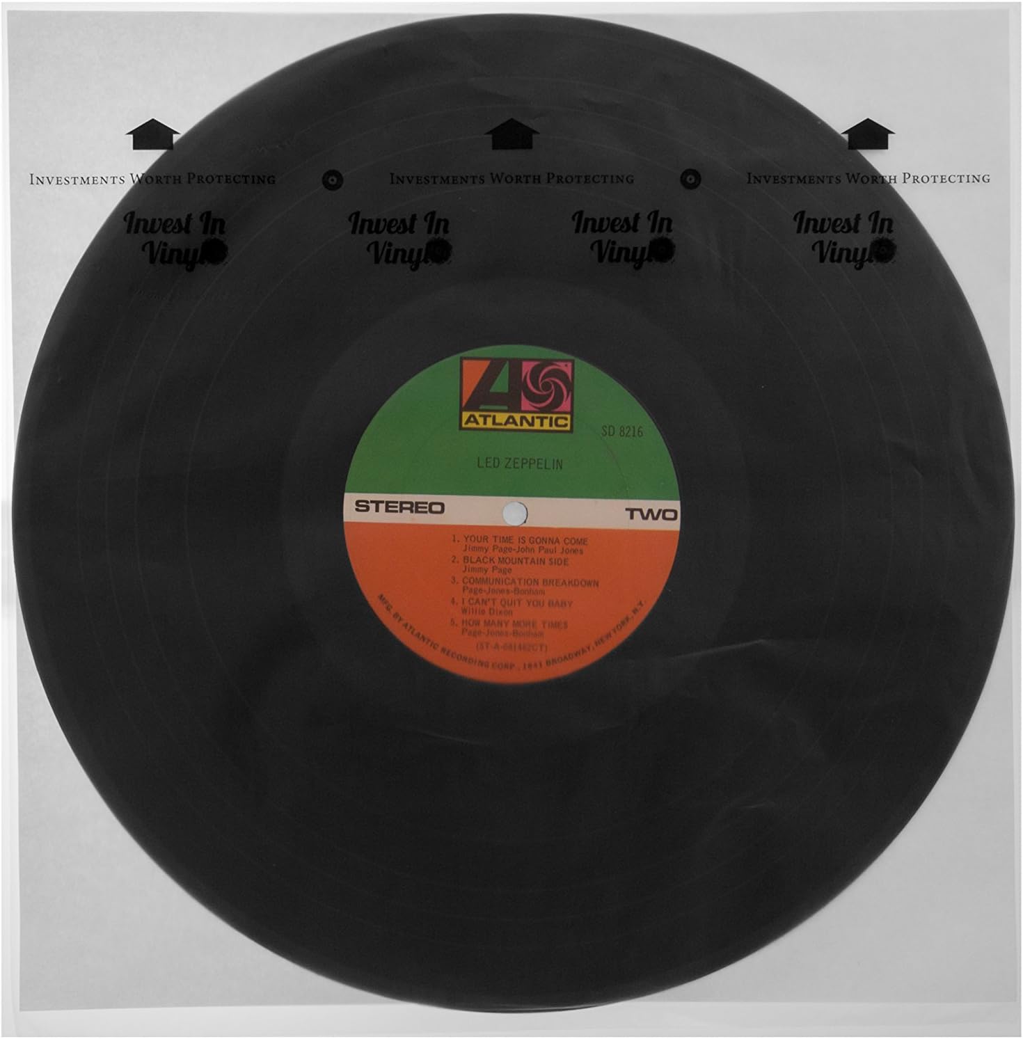 Detalle 2 de Invest In Vinyl 100 LP Sleeves Combo Pack (50 Outer & 50 Inner) for 12" Vinyl Records