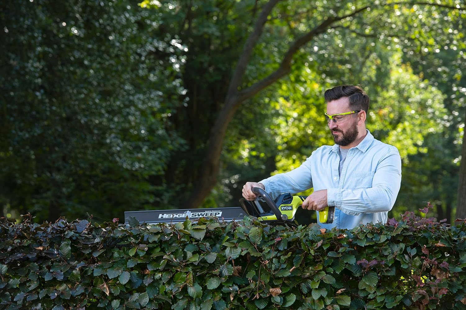 Thumbnail 3 de Ryobi RY18HT55A-0 18V ONE+ Cordless Hedge Trimmer – 55cm (Bare Tool)