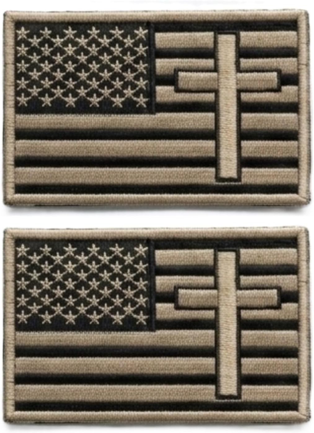 Thumbnail 6 de GaugeUSA American Flag Patch, 3 x 2 Inches