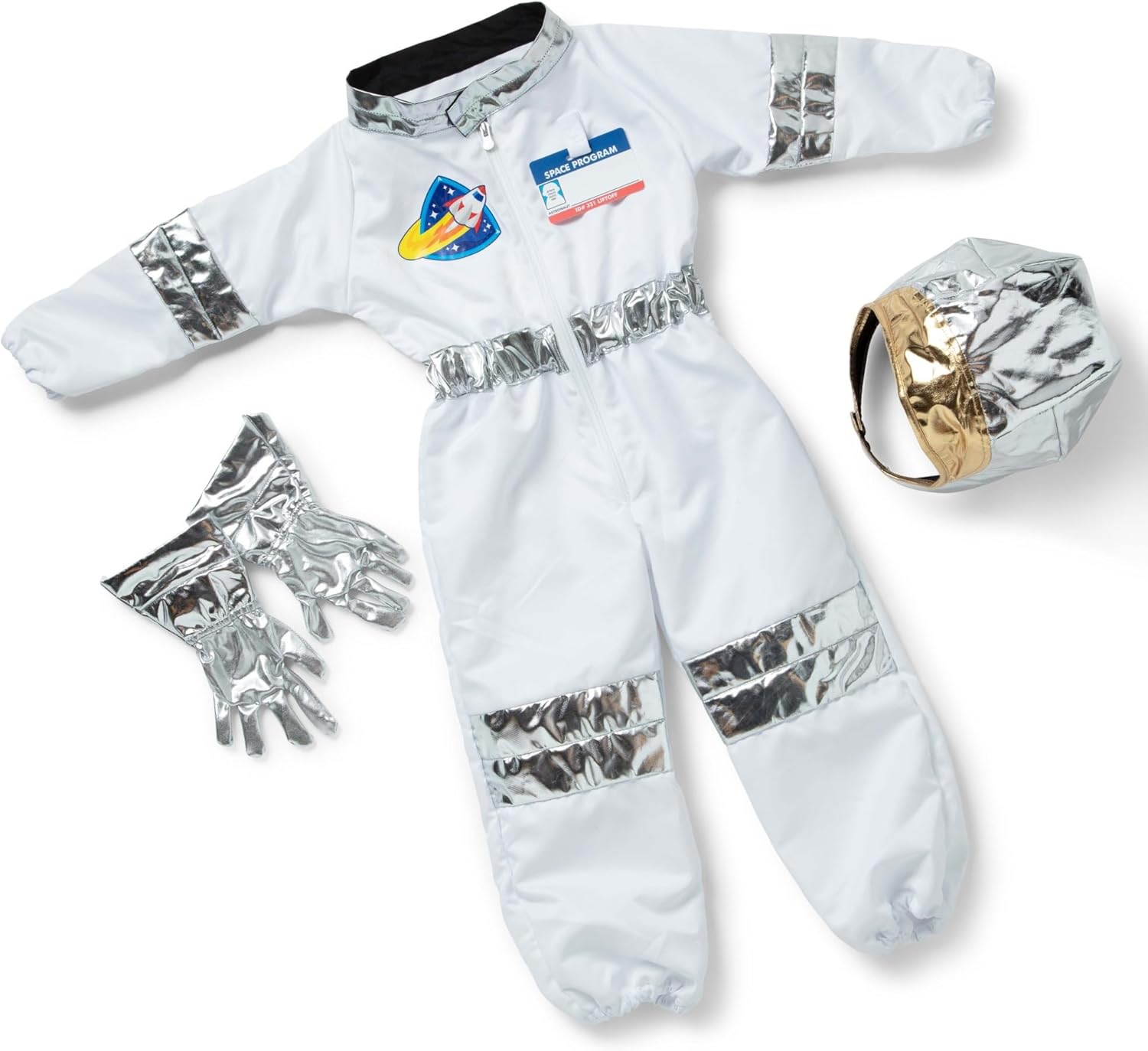 Detalle de Melissa & Doug Astronaut Role-Play Costume Set (3+)