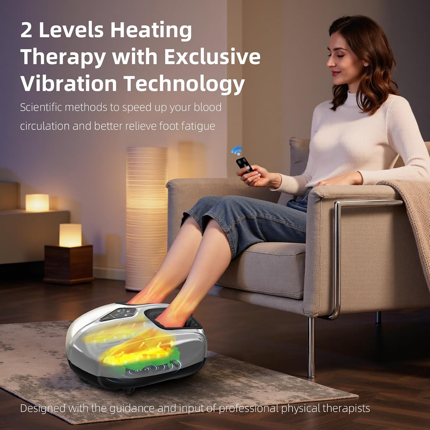Detalle 2 de Jokupey Heated Foot Massager
