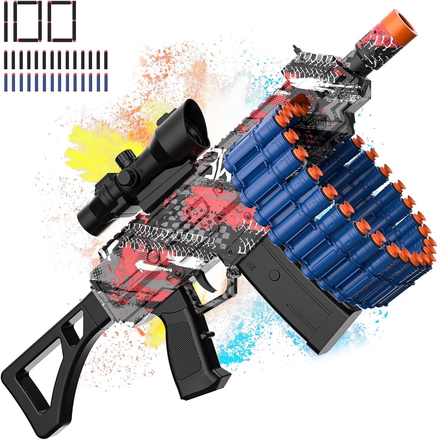 Thumbnail 6 de JakMean Toy Blaster 100 Foam Darts