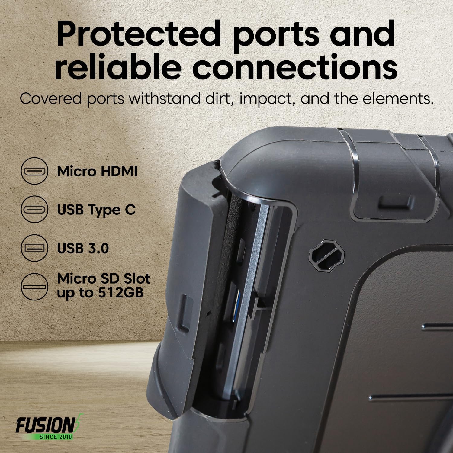Thumbnail 6 de Fusion5 UK 10.1in Windows 11 Rugged Tablet