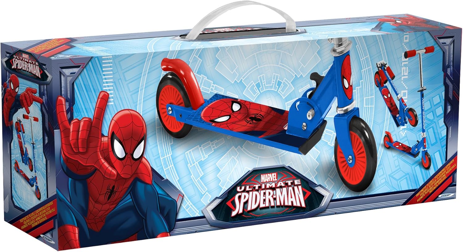 Detalle de Monopattino pieghevole Stamp sm250042 Spiderman