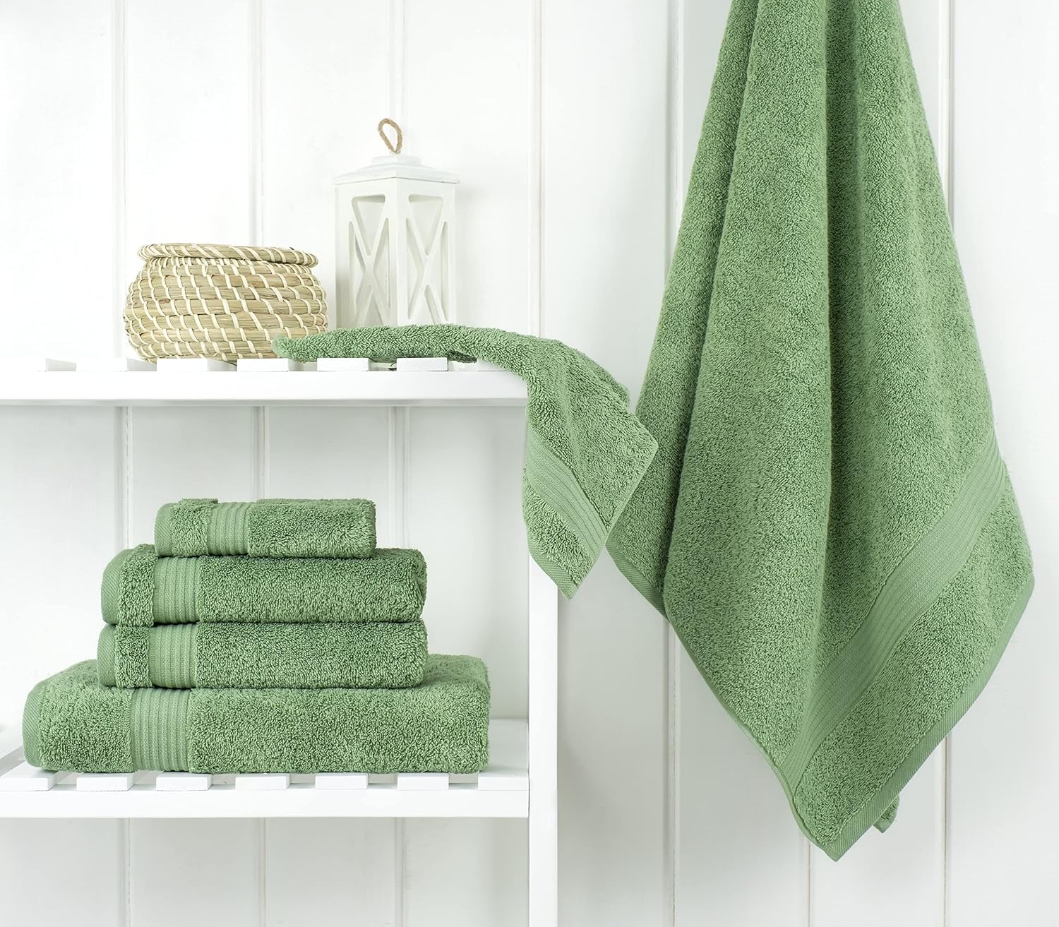 Detalle 2 de Cotton Paradise 6 Piece Towel Set 600 GSM