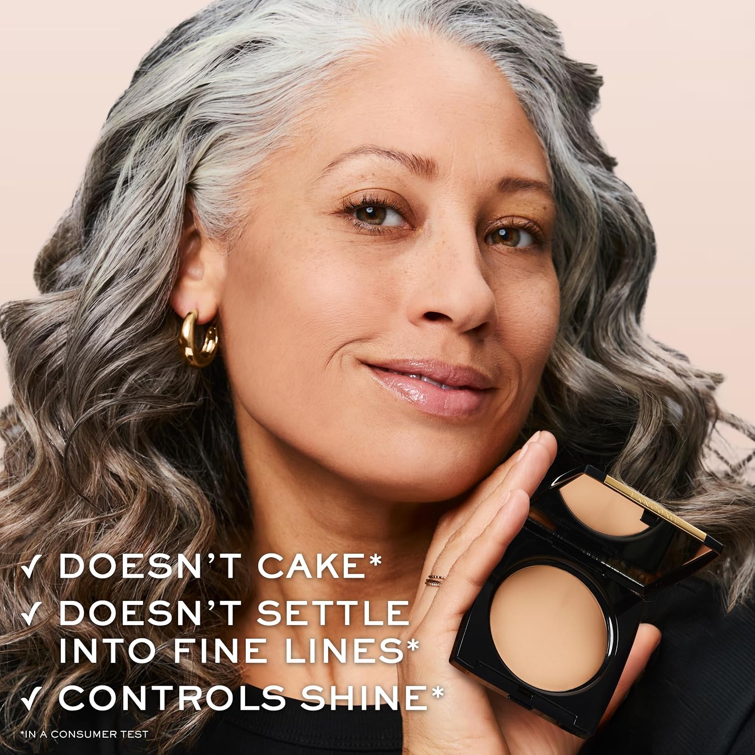 Thumbnail 6 de Lancôme 7C108 Dual Finish Powder Foundation, Buildable Coverage, Natural Matte Finish