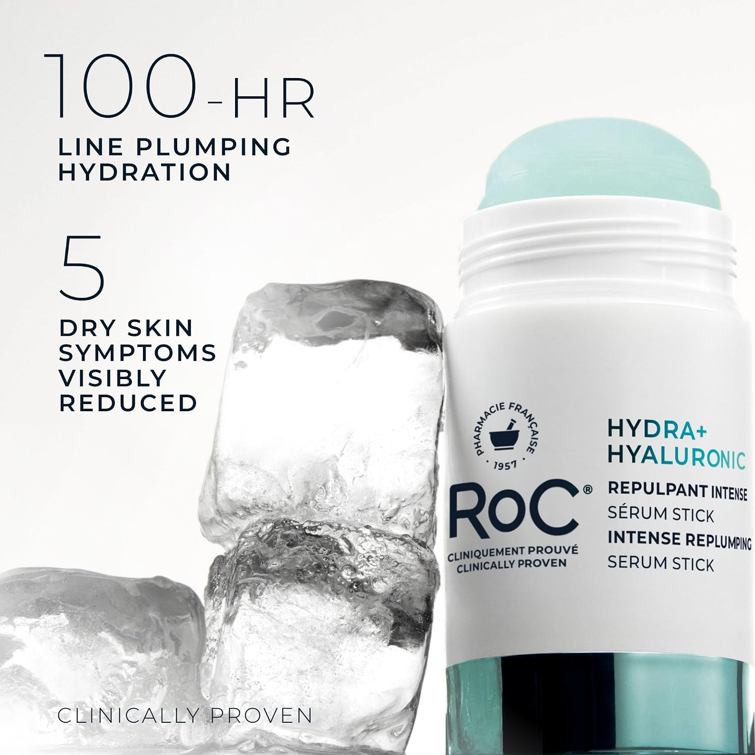 Detalle de RoC Hydration+ Replumping Serum Stick, 0.7 oz, Cooling & Fragrance-Free