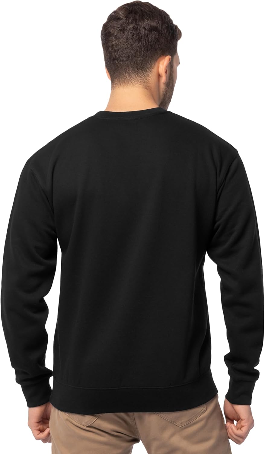 Detalle 2 de Fruit of the Loom Men's Eversoft Fleece Crewneck Sweatshirt