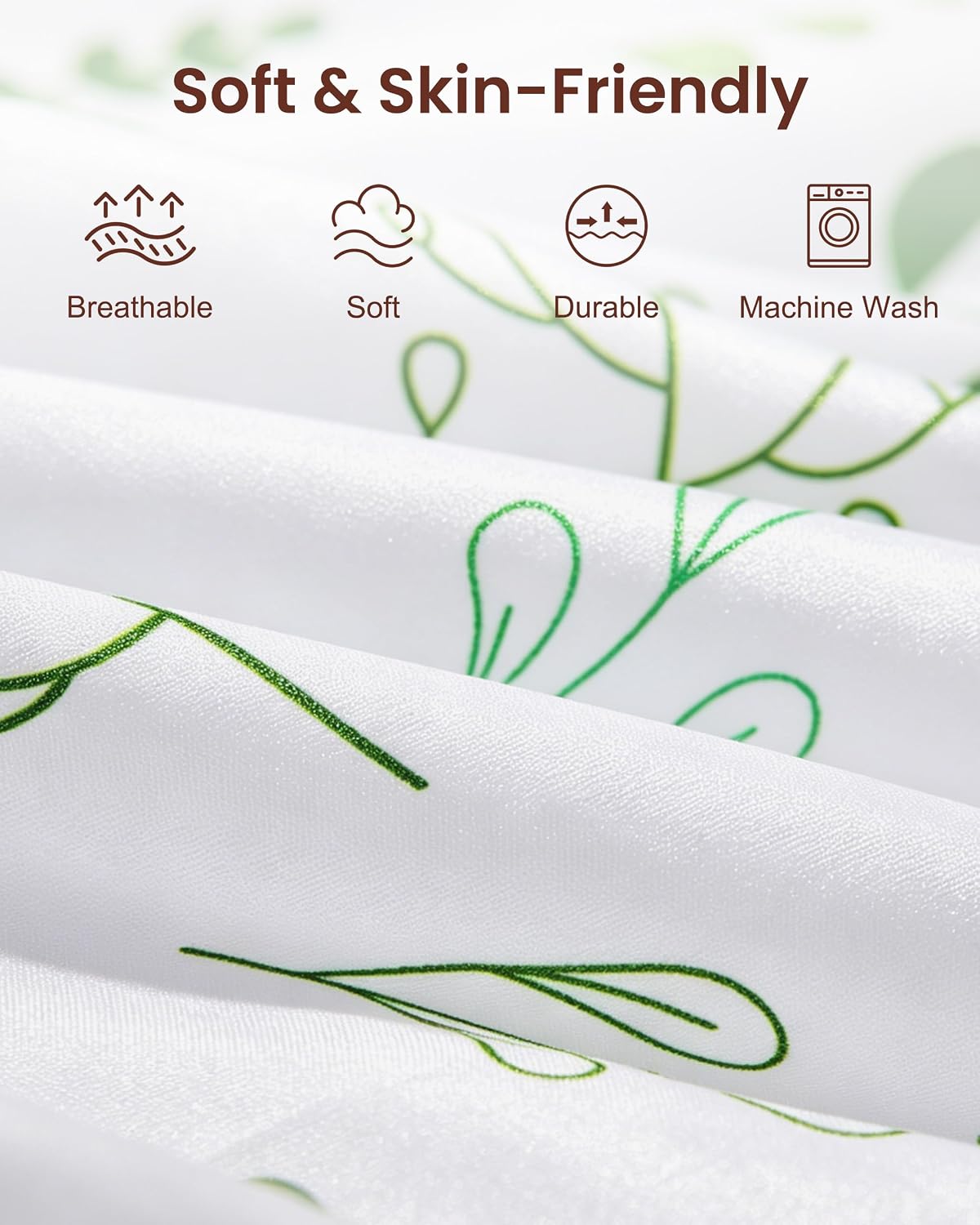 Detalle de VivaCozy Crib Sheets 52x28 Inch