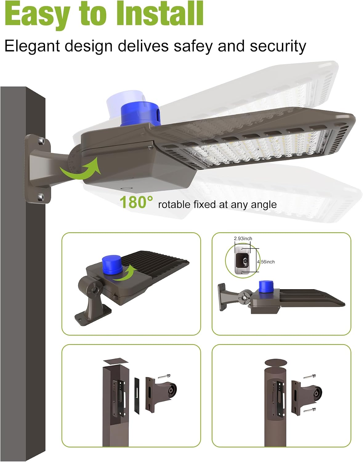 Detalle 2 de YXL LED Parking Lot Light 200W