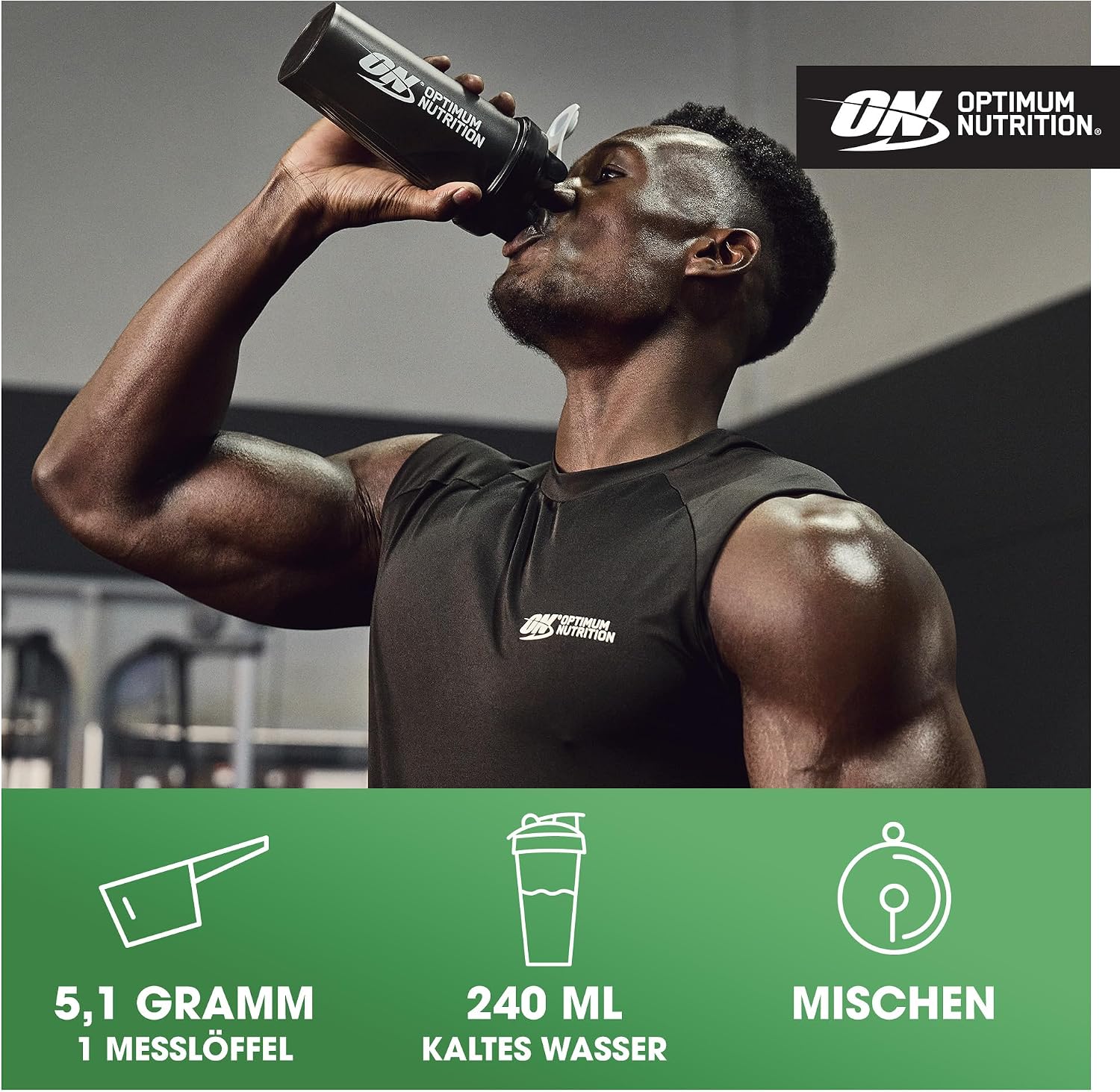 Thumbnail 4 de Optimum Nutrition Glutamin-Pulver 630 g