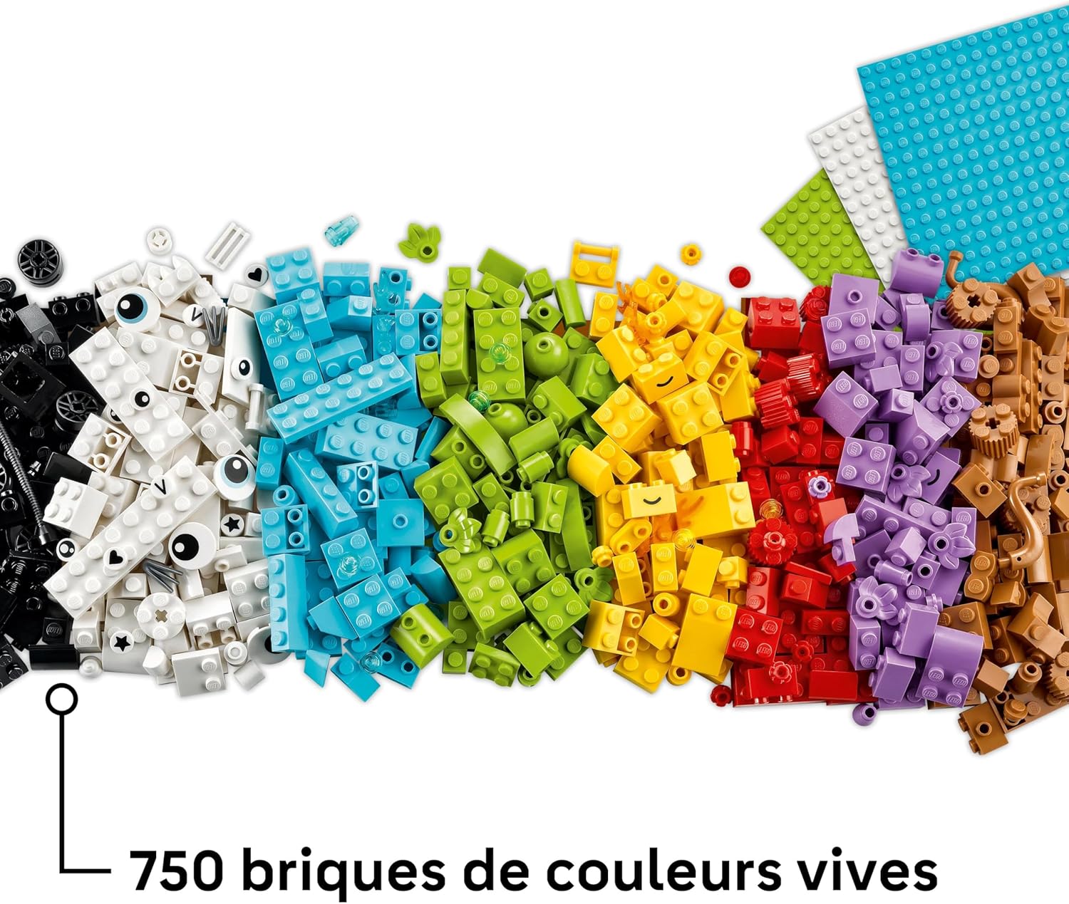 Thumbnail 2 de LEGO Classic La boîte créative pour Construire et Jouer (11044) — 750 briques et idées faciles pour enfants dès 5 ans