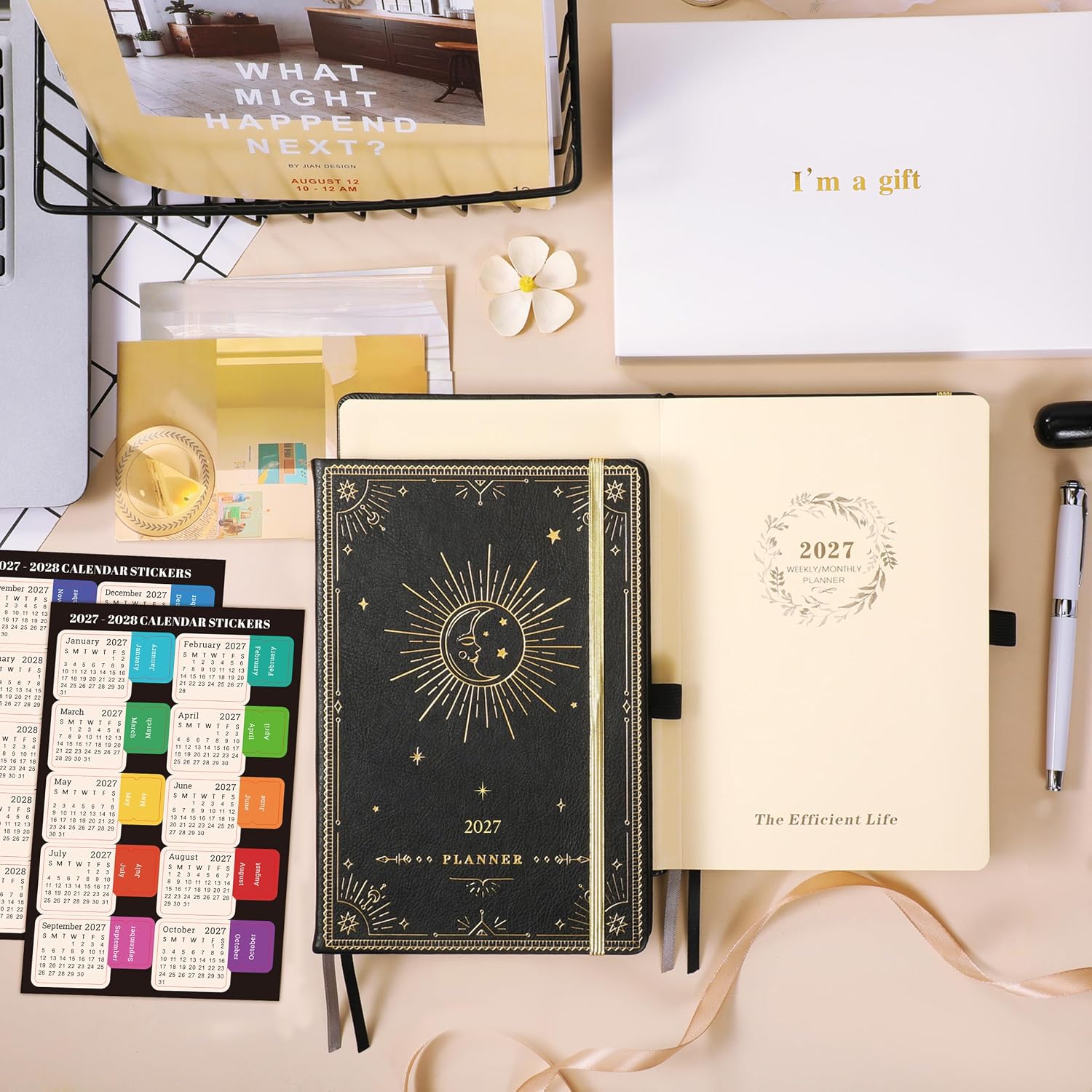 Thumbnail 6 de 2027 Weekly and Monthly Planner, 5.75" x 8.25