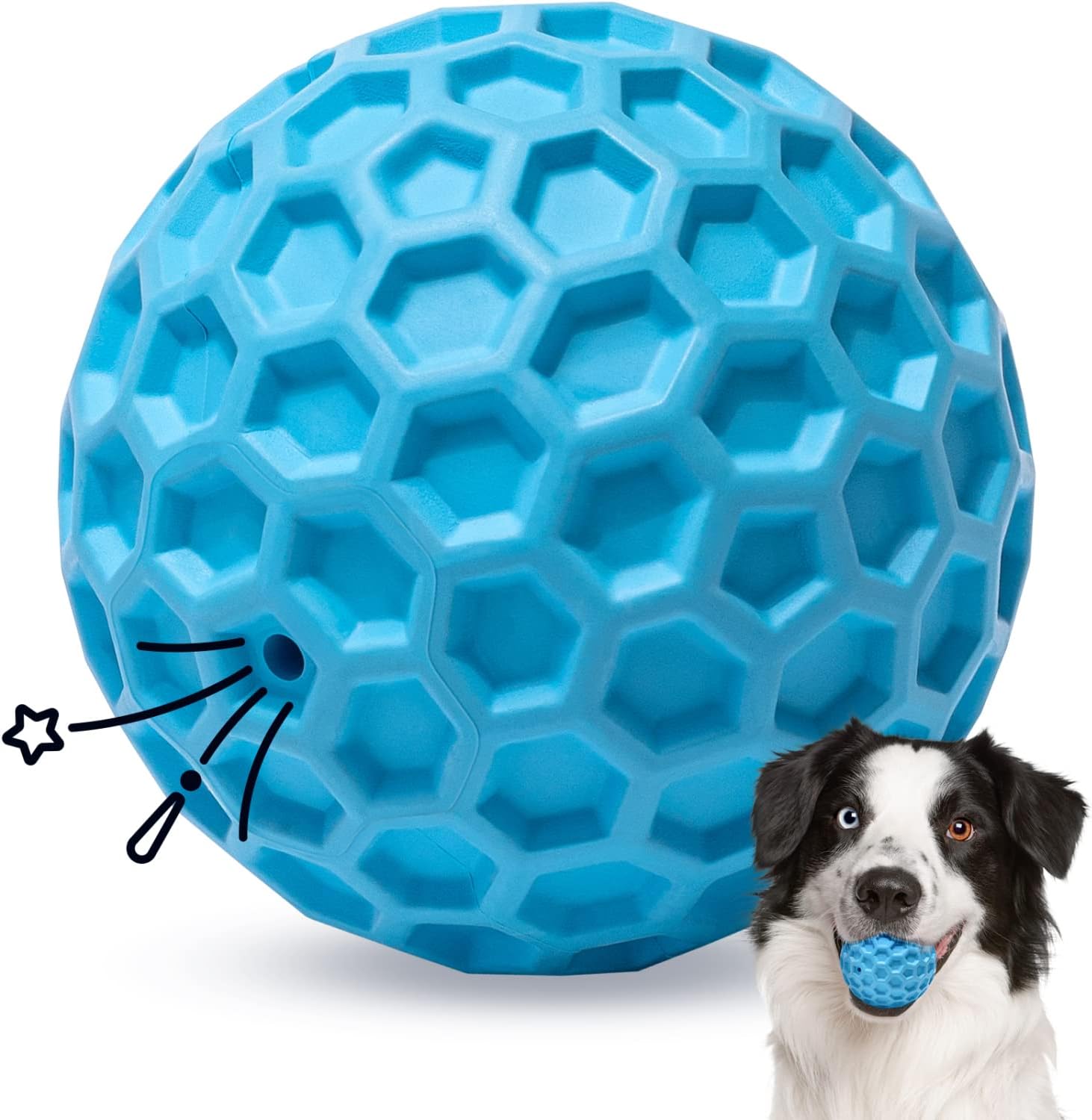 Nobleza Palla indistruttibile per cani Ø 8 cm