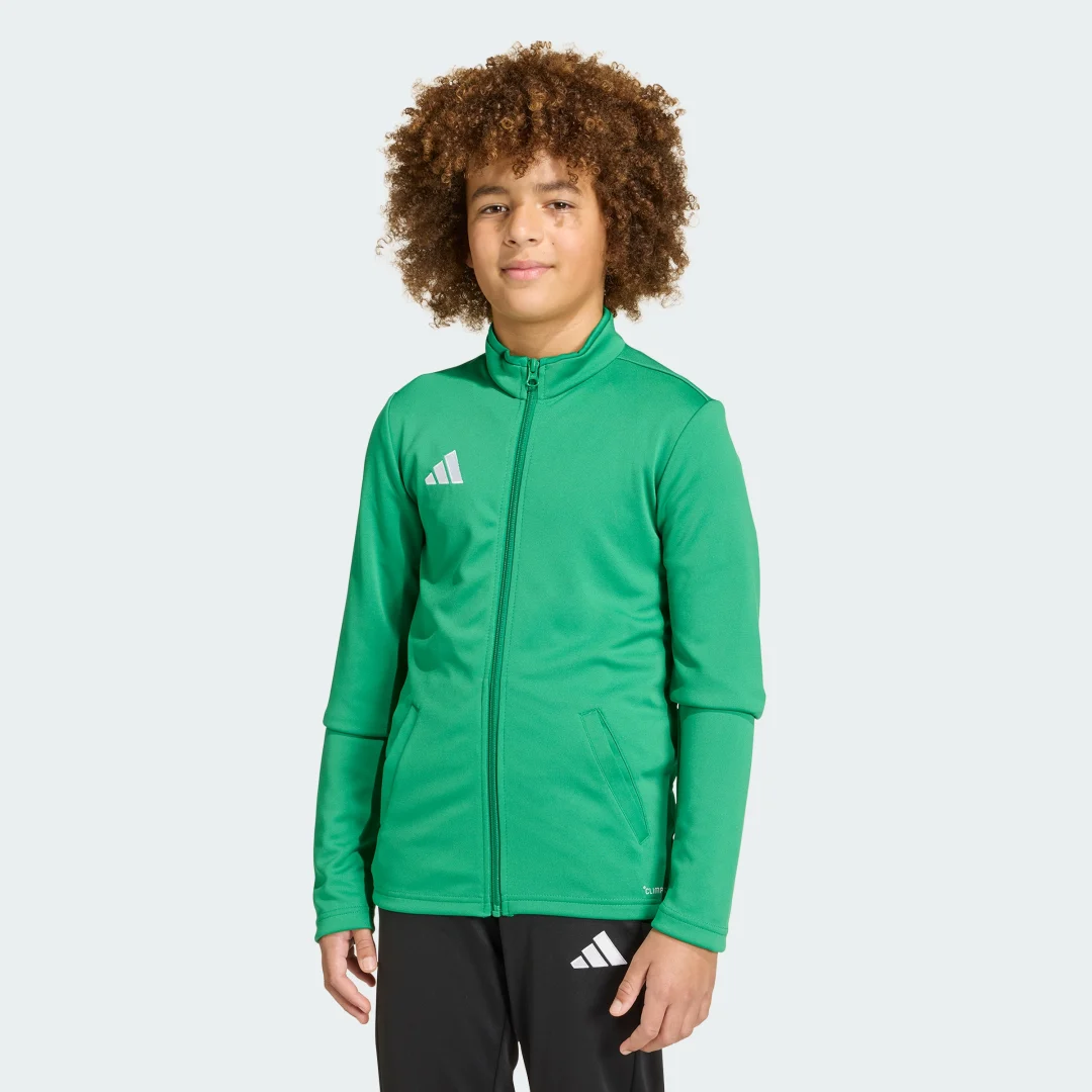Detalle de Adidas Entrada26, chaqueta verde