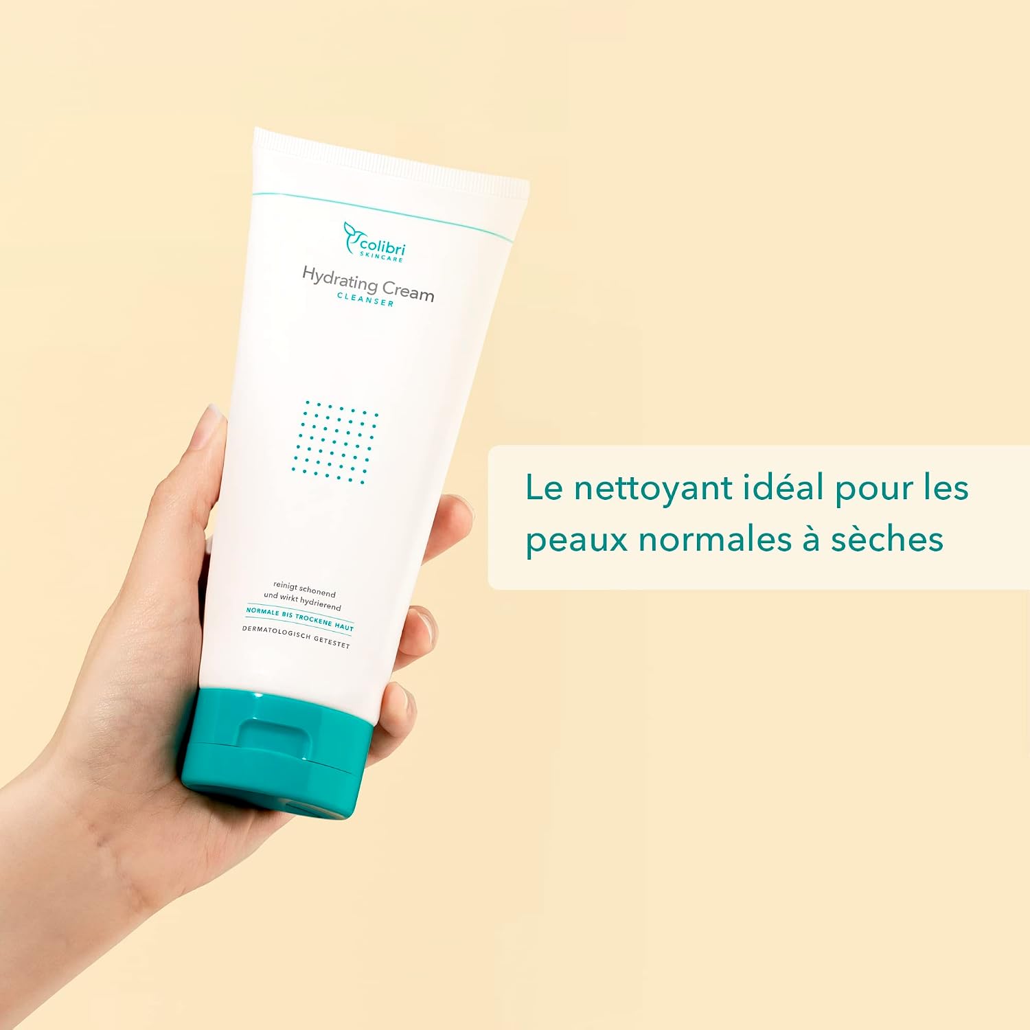 Detalle de colibri skincare HYDRATING CREAM CLEANSER – Crème nettoyante hydratante pour le visage (200 ml)