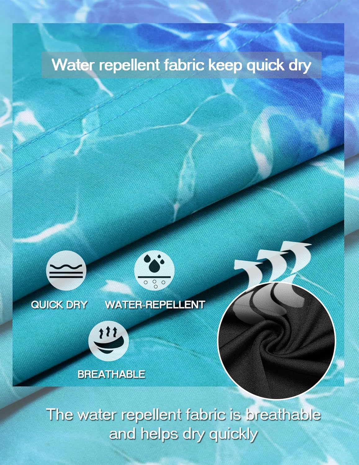 Thumbnail 3 de AI'MAGE Pantaloncini da Bagno 2 in 1 con Fodera a Compressione – Quick Dry, S-XXL