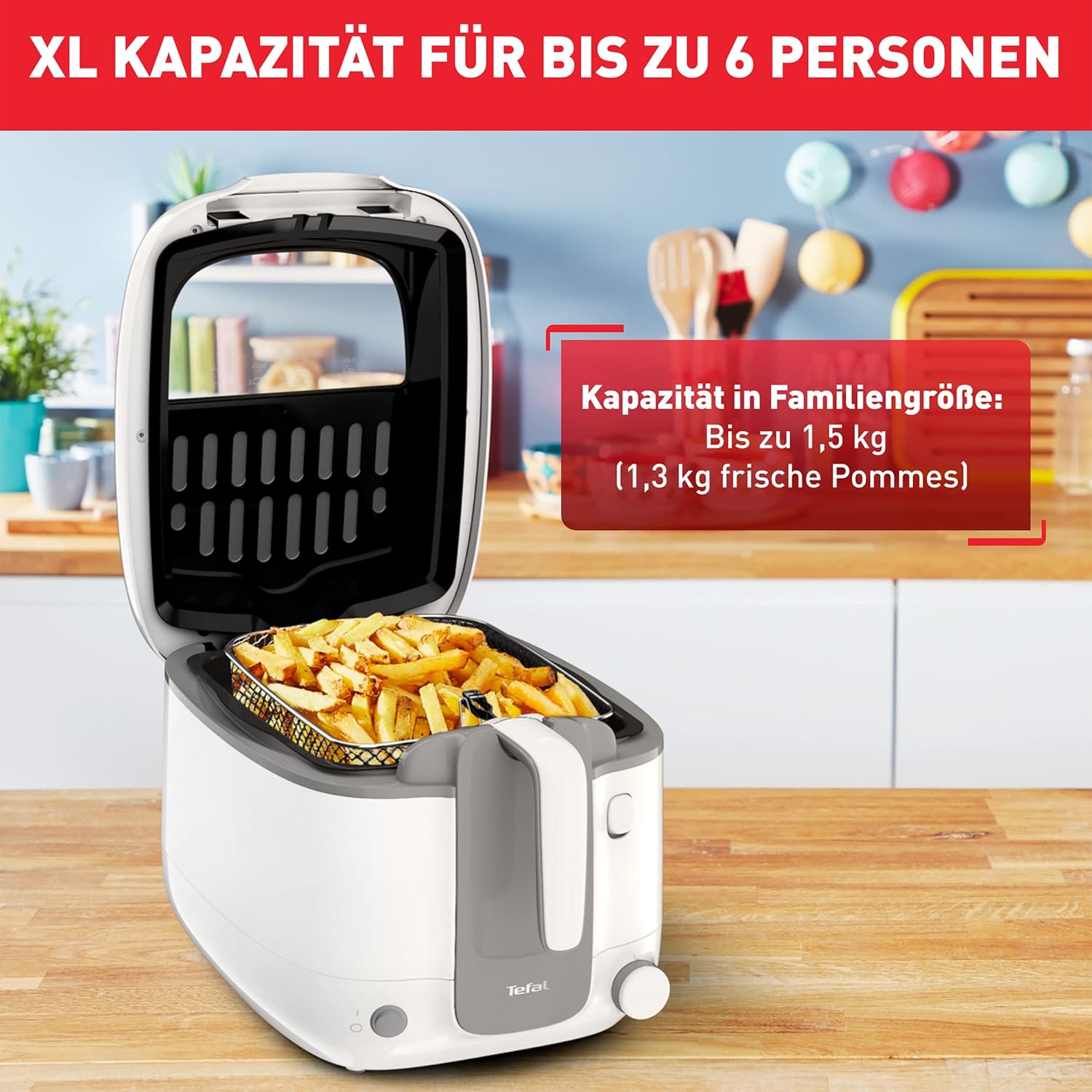 Thumbnail 1 de Tefal Fritteuse Super Uno Access FR3100 – 2,2 L Fassungsvermögen, spülmaschinengeeignete Teile, Geruchsfilter