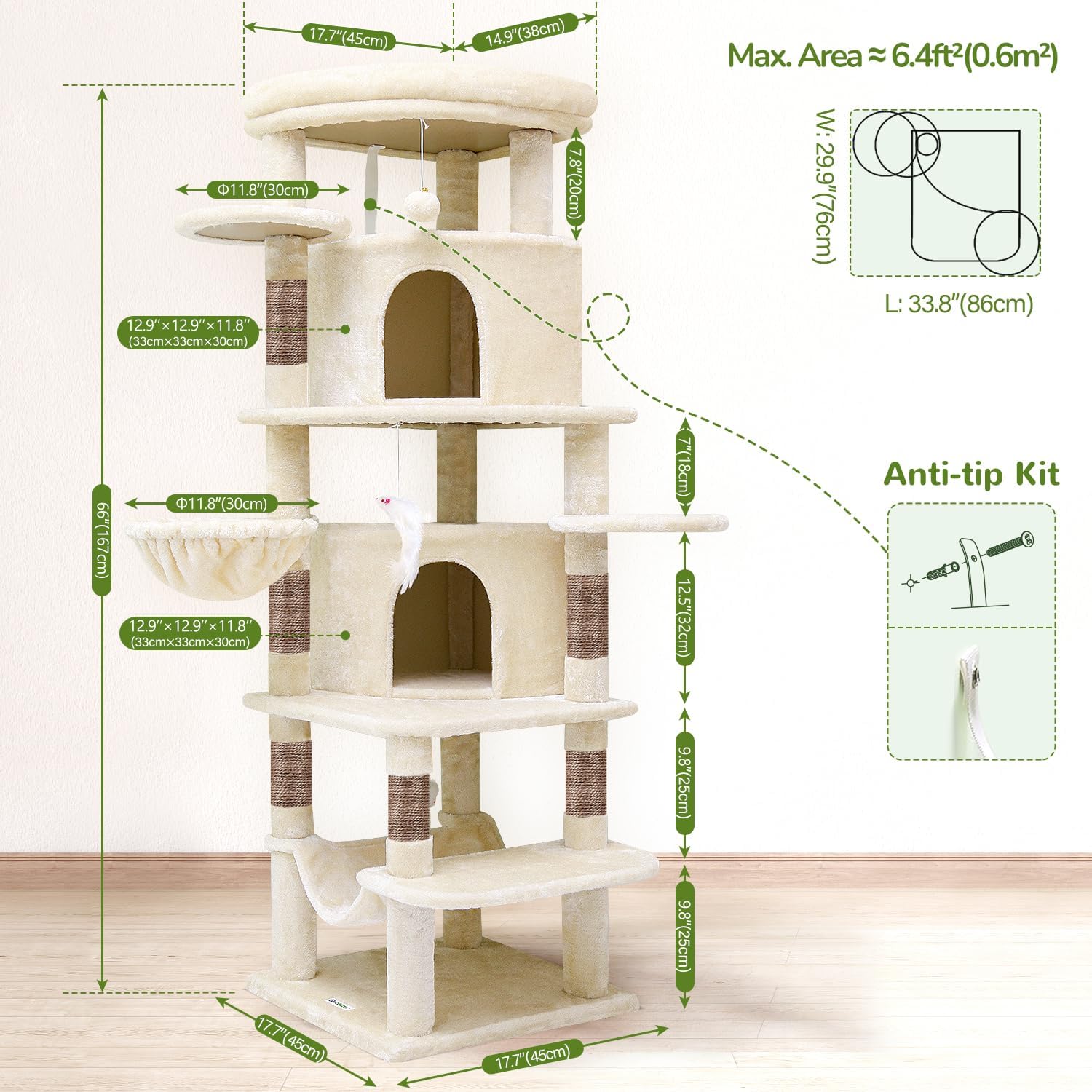 Thumbnail 6 de Globlazer Cat Tree C66