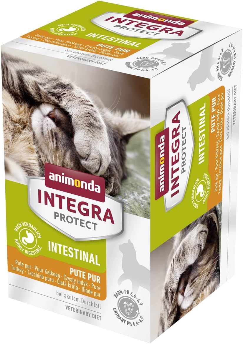 Detalle de animonda INTEGRA PROTECT Renal Nassfutter für Katzen – Rind, 16 x 100 g