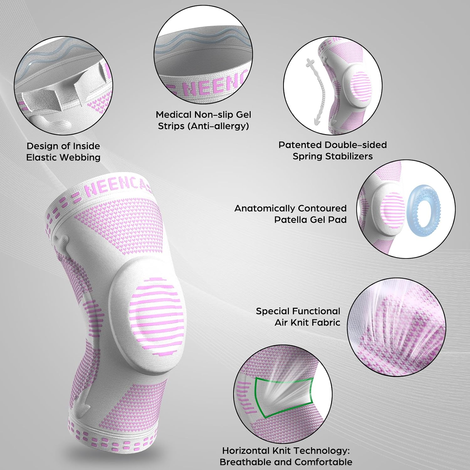 Detalle 2 de NEENCA Elite Knee Brace