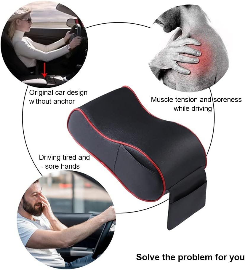 Thumbnail 6 de Auto Center Console Pad: Waterproof Car Armrest Cushion with Storage Pockets