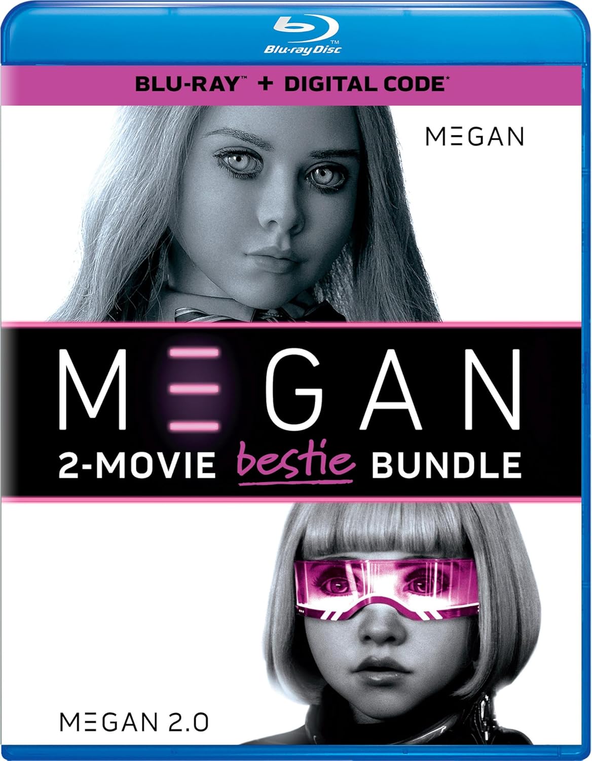 Detalle de M3GAN 2-Movie Bestie Bundle Blu-ray + Digital with Bonus Features