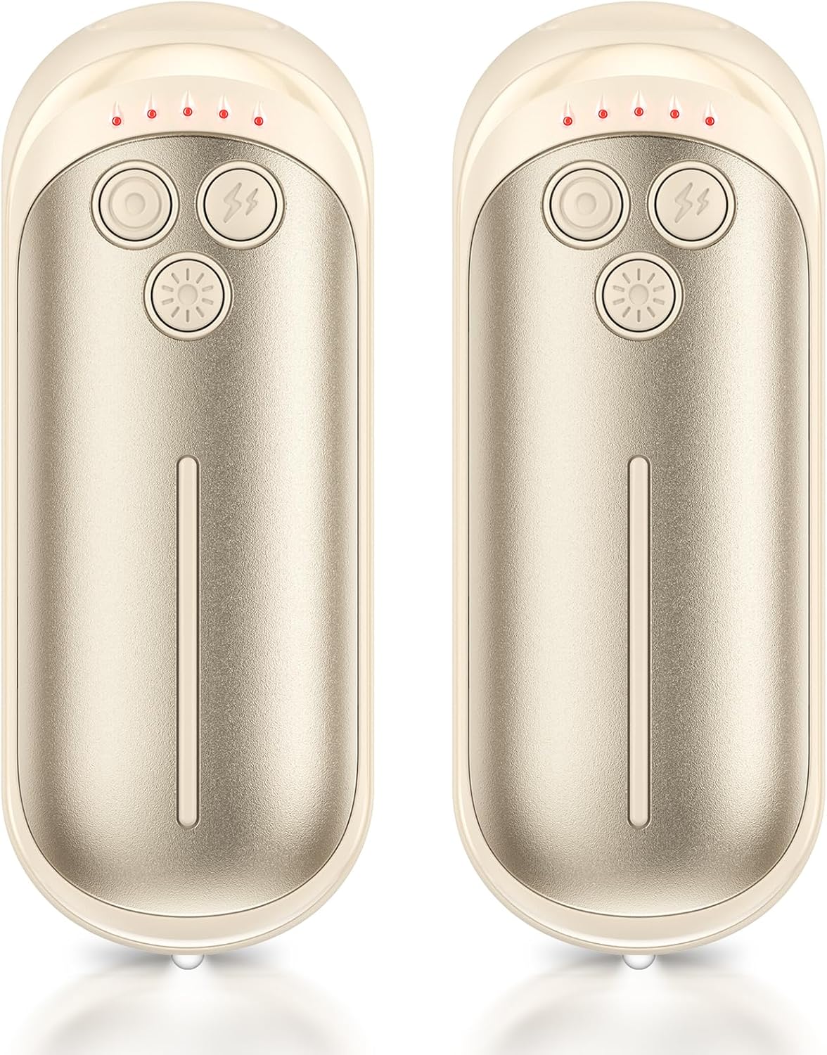 Detalle de DeeKom 806 Rechargeable Hand Warmers, 2-Pack, 6,000mAh, 5 Heat Levels