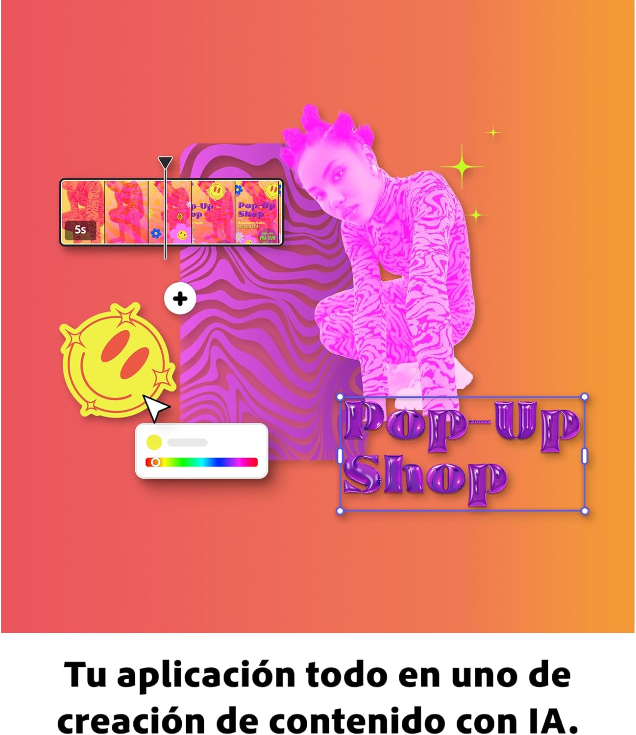Thumbnail 5 de Adobe Express Premium 1 año, Web y App 📱, 100 GB Digital