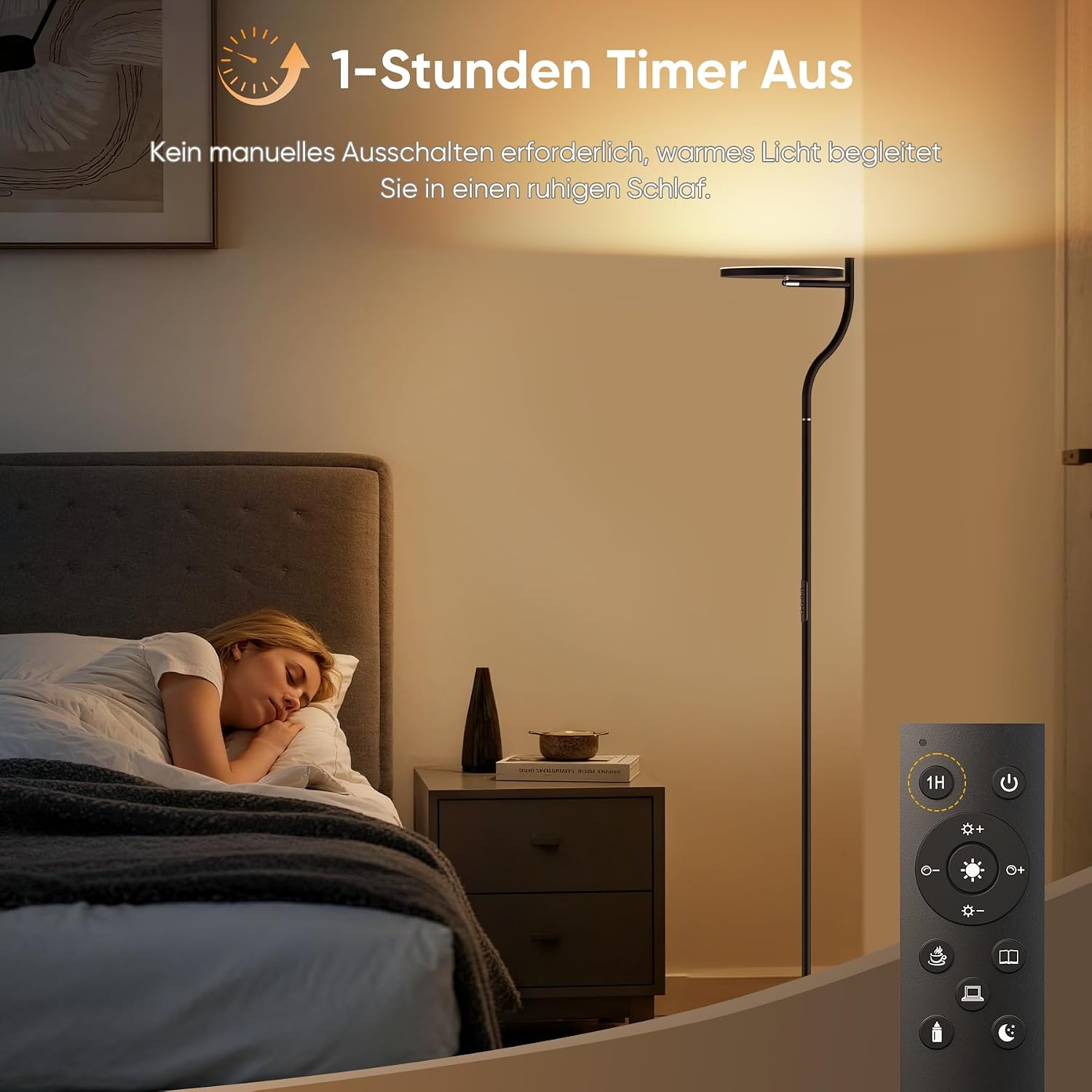 Thumbnail 5 de Bonsery Stehlampe 36 W mit Fernbedienung