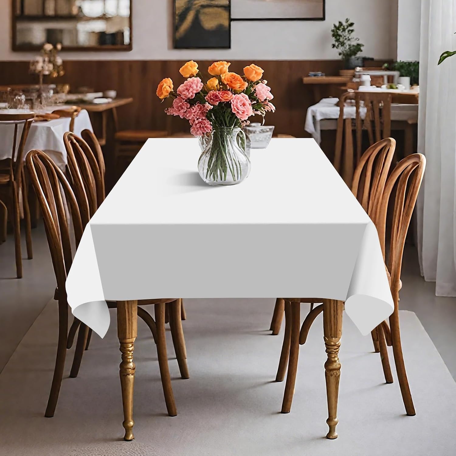 Thumbnail 5 de ZHZJCKSHB 54in x 160ft plastic table cover roll ๐งป