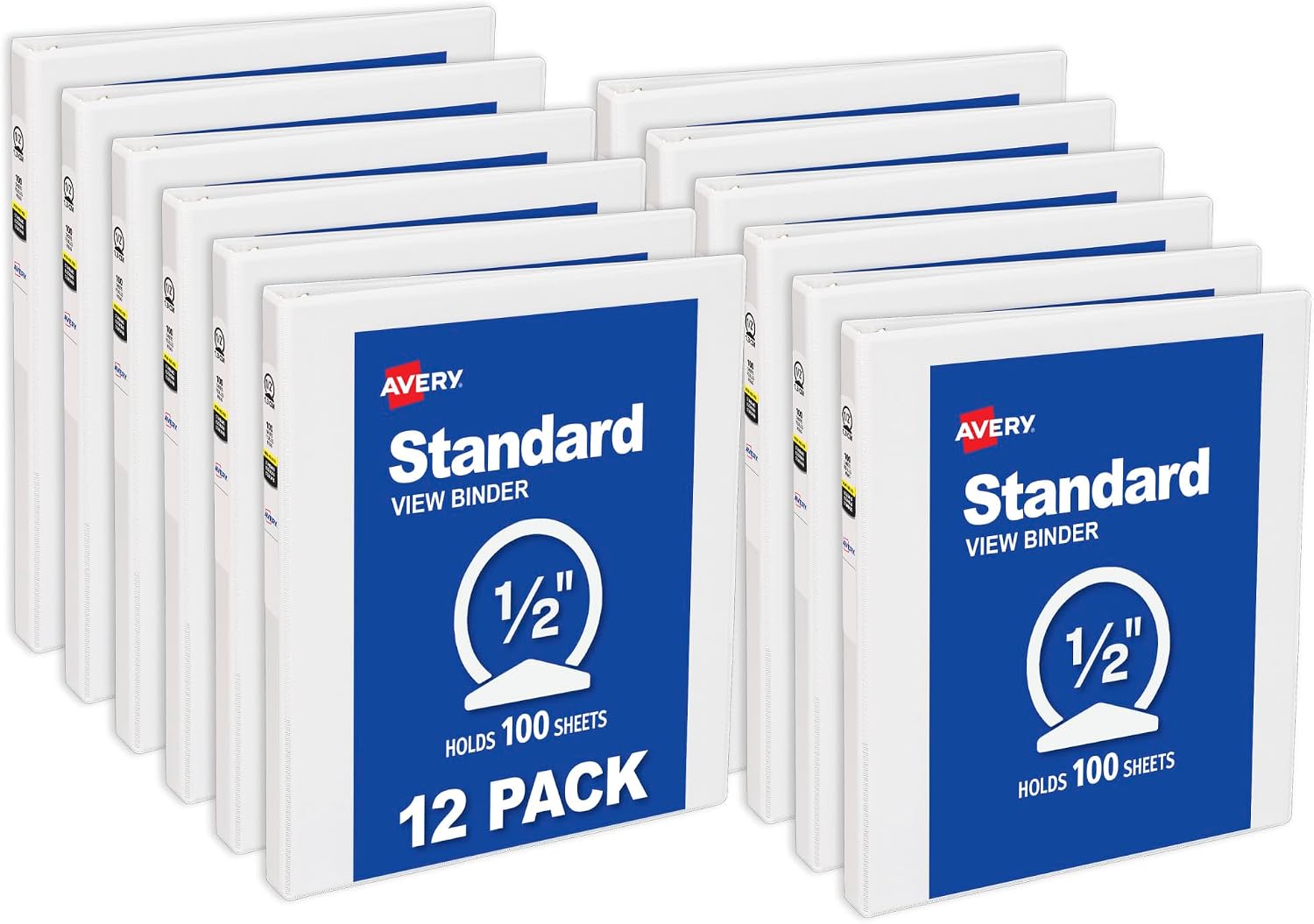 Detalle de Avery 3-Ring Binders, 0.5-Inch Rings