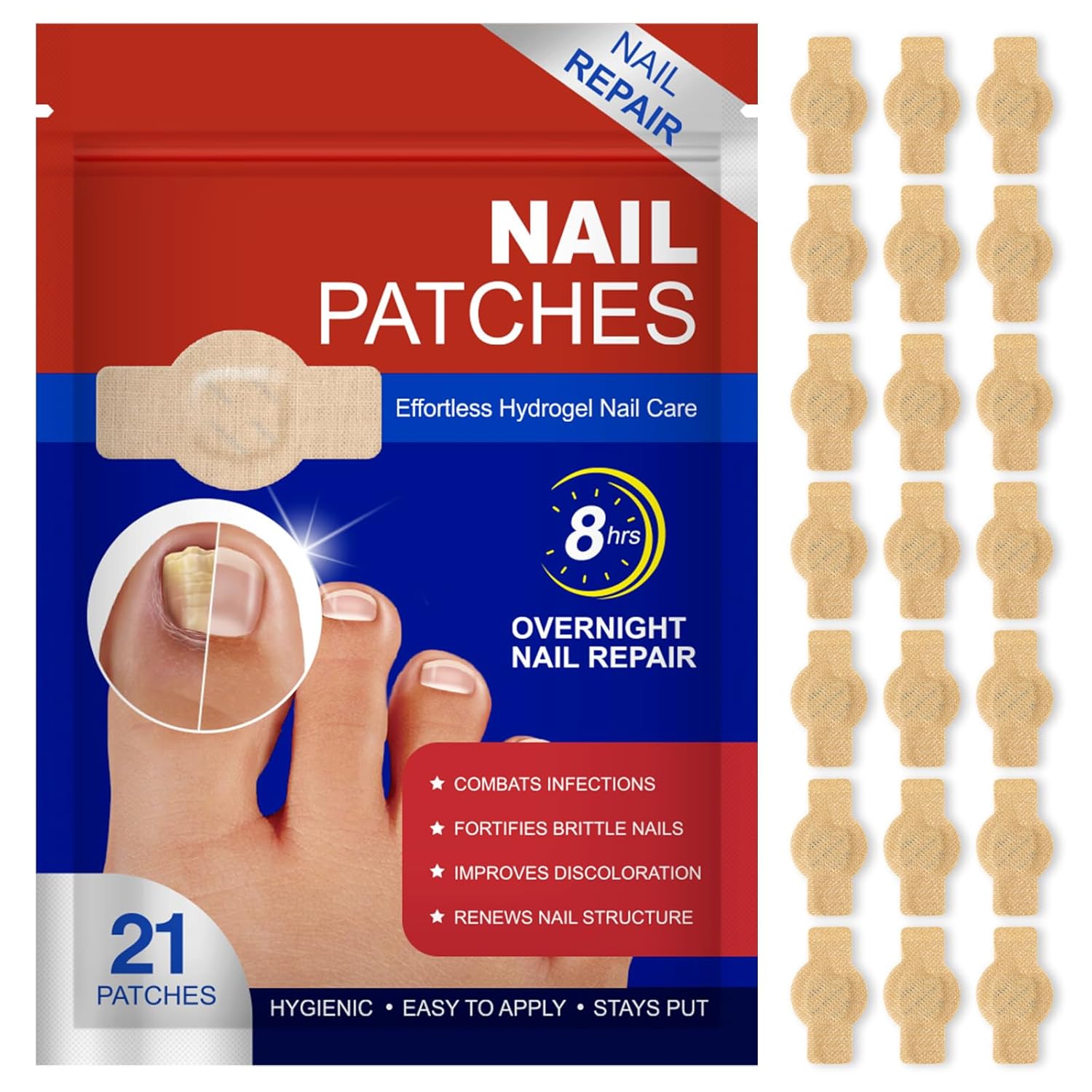 Detalle de Nail Patches for Toenail Care