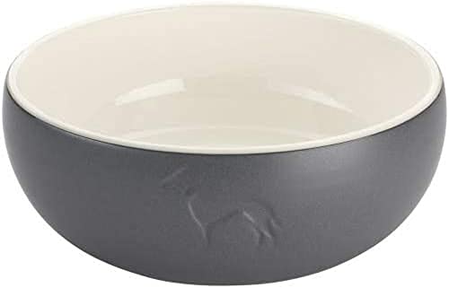 Detalle de Hunter comedero para perro gris cerámica 1,5 l
