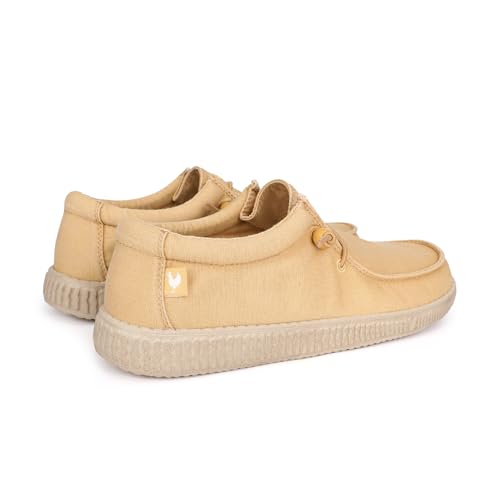 Detalle de WALK IN PITAS WP150 Washed: Mocasines de Hombre en Maíz 42